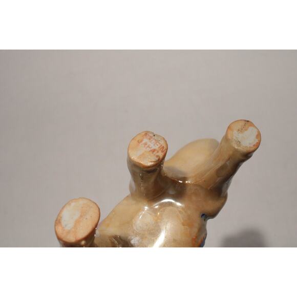 Vintage Lusterware Camel Figurine Small Planter Vase Ceramic Kitch MCM Japan - Picture 7 of 10